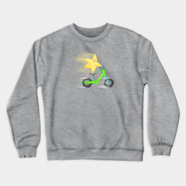 You’re a Star! Let’s go for a ride! Crewneck Sweatshirt by Star Sandwich